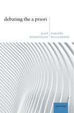 Debating the a Priori