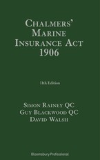 Chalmers' Marine Insurance ACT 1906