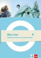 Blue Line 4. Workbook mit Audios und interaktiven Übungen Klasse 8