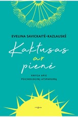 Kaktusas ar pienė Kaktusas ar pienė