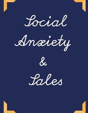 Social Anxiety and Sales Workbook