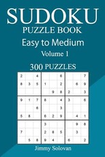 300 Easy to Medium Sudoku Puzzle Book