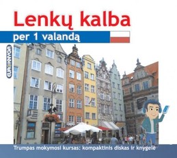 Lenkų kalba per 1 valandą (CD + knyga)