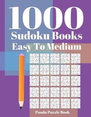 1000 Sudoku Books Easy To Medium