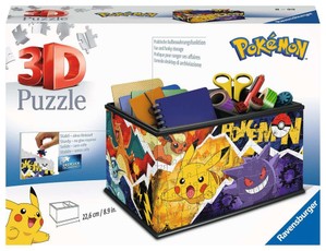 3D Pokémon dėlionė – 216 detalių, su dėžute