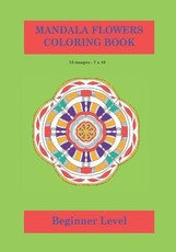 Mandala Flowers Colouring Book