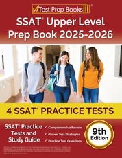 SSAT Upper Level Prep Book 2024-2025