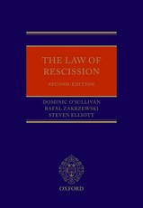 The Law of Rescission