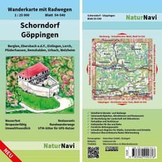 Schorndorf - Göppingen 1 : 25 000, Blatt 54-540
