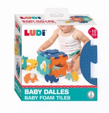 Kilimėlis-3D dėlionė LUDI „Mažieji gyvūnai“