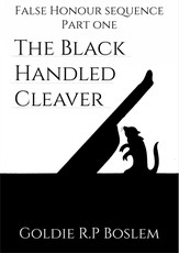 Black Handled Cleaver