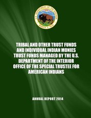 Tribal and Other Trust Funds and Individual Indian Monies Trust Funds Managed by the U.S. Department of the Interior Office of the Special Trustee for American Indians