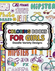 Coloring Book for Girls Doodle Cutes