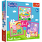 TREFL PEPPA PIG 3 dėlionių rinkinys „Kiaulytė Pepa“