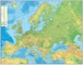Europos gamtinis žemėlapis. Sieninis. M 1:5 000 000