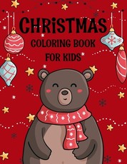 Christmas coloring book for kids.