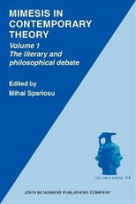 Mimesis in Contemporary Theory: An interdisciplinary approach