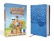 Nirv, Question and Answer Bible for Kids, Leathersoft, Blue, Comfort Print