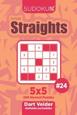 Sudoku Small Straights - 200 Normal Puzzles 5x5 (Volume 24)