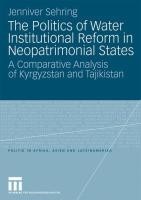 The Politics of Water Institutional Reform in Neopatrimonial States