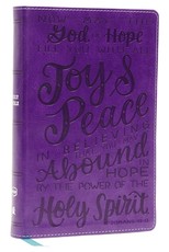 Nkjv, Holy Bible for Kids, Verse Art Cover Collection, Leathersoft, Purple, Comfort Print