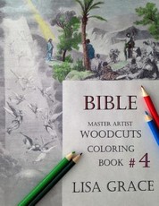 Bible Master Artist Woodcuts Coloring Book For Adults #4