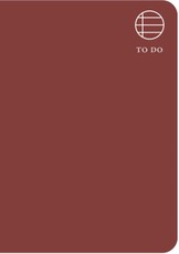 Garnet Pocket to Do Notebook