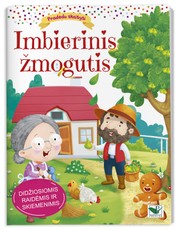 IMBIERINIS ŽMOGUTIS. Pradedu skaityti. Pasaka didžiosiomis raidėmis ir skiemenimis