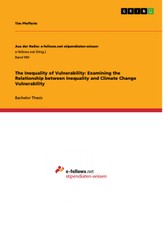 The Inequality of Vulnerability: Examining the Relationship between Inequality and Climate Change Vulnerability