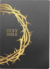 KJV Sword Bible, Giant Print, Black Ultrasoft, Crown of Thorns Design