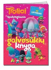 Troliai. Spalvingiausia galvosūkių knyga su lipdukais