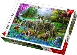 TREFL dėlionė „Vilkai“, 1000 det.