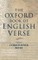 The Oxford Book of English Verse