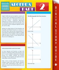 Algebra Part 2 (Speedy Study Guides)