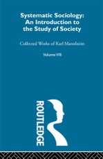 Systematic Sociology       V 8