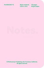 McSweeney's Blank Vinyl Notebook