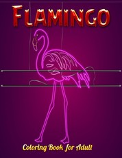 Flamingo Coloring Book for Adults