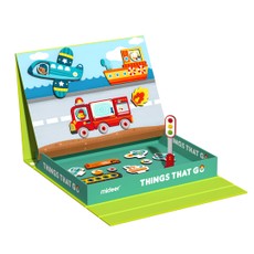 Žaidimų rinkinys su magnetine lenta „Eismas“