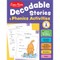 Decodable Stories and Phonics Activities, Level A, Grade K - 1 Workbook