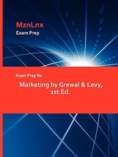 Exam Prep for Marketing by Grewal & Levy, 1st Ed.
