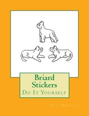 Briard Stickers