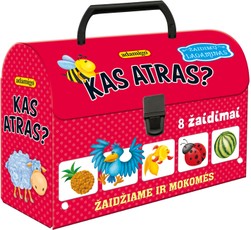 Žaidimų lagaminas „Kas atras?“