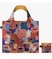 LOQI dvipusis pirkinių krepšys „ADA NANGALA DIXON Water Dreaming Red Recycled Bag“