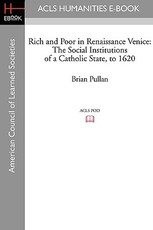 Rich and Poor in Renaissance Venice