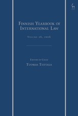 The Finnish Yearbook of International Law, Vol 26, 2016