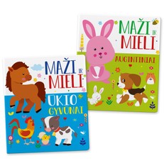 MAŽI MIELI: 2 knygelių rinkinys