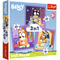 TREFL BLUEY 3 dėlionių rinkinys