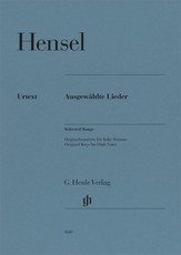 Fanny Hensel - Ausgewählte Lieder