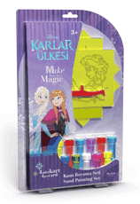 4 trafaretų piešimo rinkinys „Frozen“