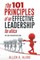 The 101 Principles of an Effective Leadership for Africa